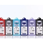 KR-207 Handsfree Μαγνητικά Ακουστικά Karler Μπάσο Με Μικρόφωνο (3.5mm) (Μαύρο) (OEM)