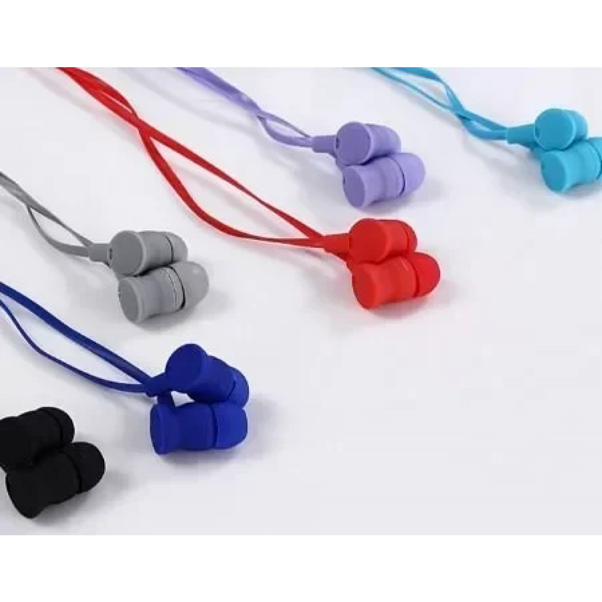 KR-207 Handsfree Μαγνητικά Ακουστικά Karler Μπάσο Με Μικρόφωνο (3.5mm) (Γαλάζιο) (OEM)