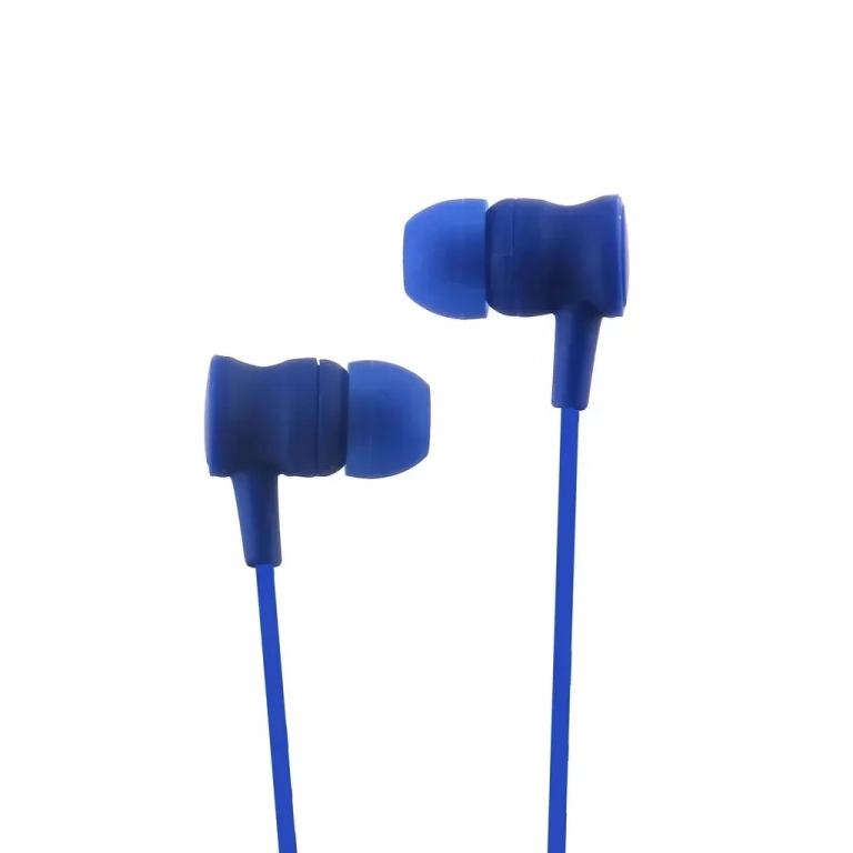 KR-207 Handsfree Μαγνητικά Ακουστικά Karler Μπάσο Με Μικρόφωνο (3.5mm) (Μπλε) (OEM)
