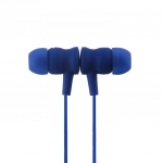 KR-207 Handsfree Μαγνητικά Ακουστικά Karler Μπάσο Με Μικρόφωνο (3.5mm) (Μπλε) (OEM)