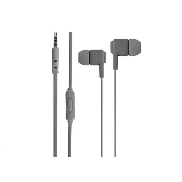Ενσύρματα ακουστικά Karler Bass KR-201 Smart Sports Magnet σε γκρι χρώμα
