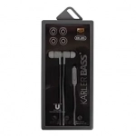 Ενσύρματα ακουστικά Karler Bass KR-201 Smart Sports Magnet σε γκρι χρώμα