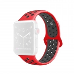 Λουράκι Σιλικόνης Bikson WA-0010DB για apple watch σε κόκκινο χρώμα