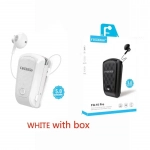 Ακουστικό Bluetoοth Hands Free Fineblue FQ-10 PRO, σε λευκό χρώμα