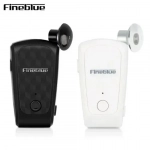 Ακουστικό Bluetoοth Hands Free Fineblue FQ-10 PRO, σε λευκό χρώμα