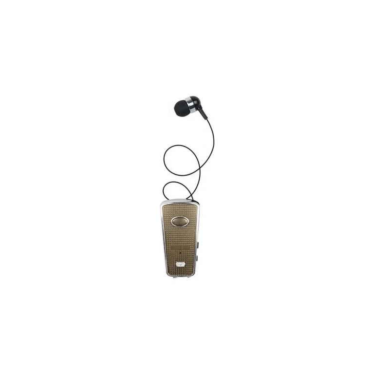 Ακουστικό Bluetoοth HandsFree AKZ-Q2 mini headset, σε μπρονζέ χρώμα