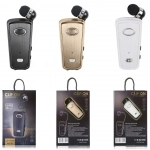 HandsFree Bluetoοth Ακουστικό AKZ-Q1, σε χρυσό χρώμα
