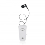 HandsFree Bluetoοth Ακουστικό AKZ-Q1, σε λευκό χρώμα