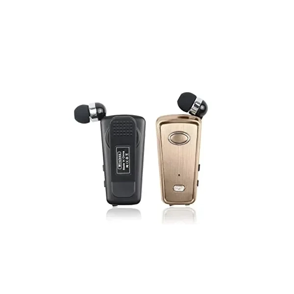 HandsFree Bluetoοth Ακουστικό AKZ-Q1, σε μπρονζέ χρώμα