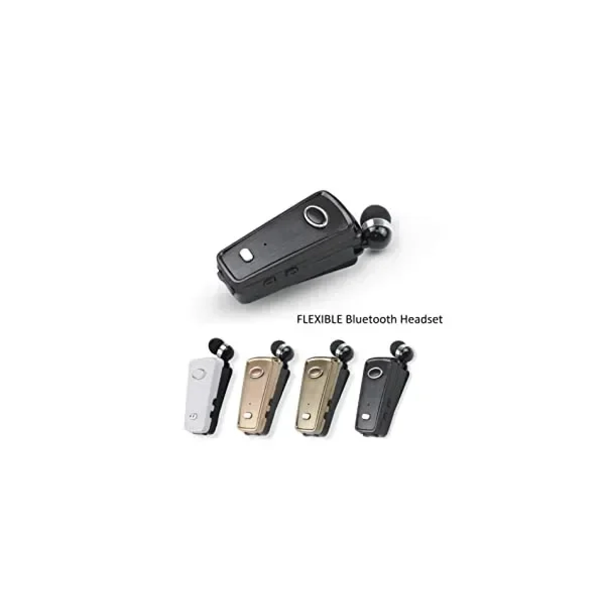 HandsFree Bluetoοth Ακουστικό AKZ-Q1, σε μπρονζέ χρώμα