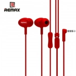 Remax RM-515 Ακουστικά earphone με μικρόφωνο, σε κόκκινο χρώμα