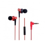 Ακουστικά Remax Earphone RM-575, σε κόκκινο χρώμα