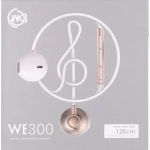 Ακουστικά Hands Free WK WE-300, σε χρυσό χρώμα