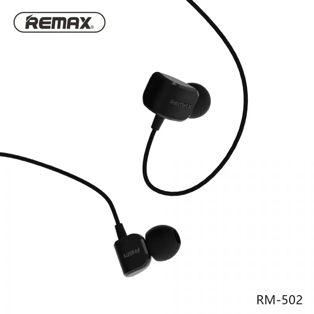 Ακουστικά Remax RM-502, σε μαύρο χρώμα