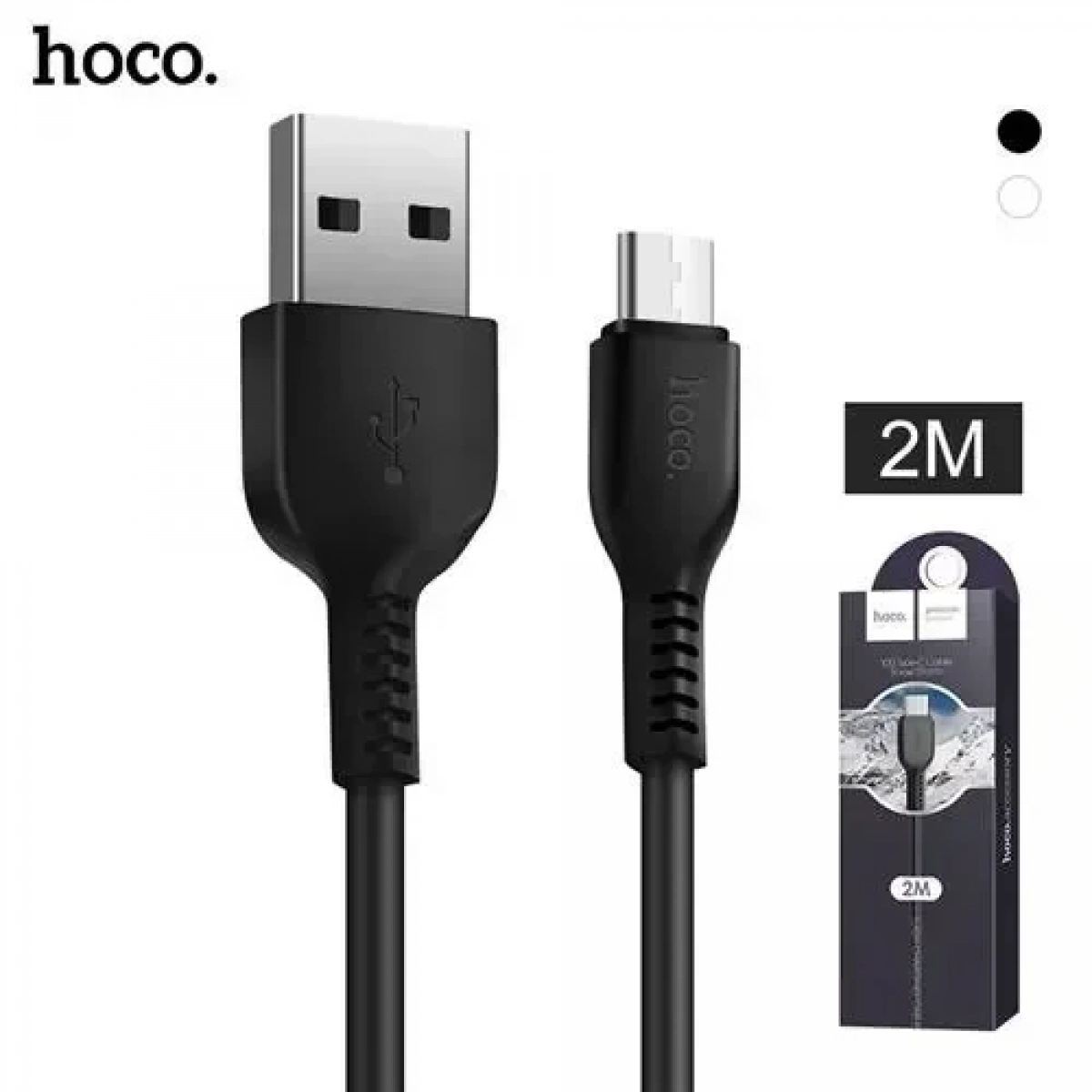 Καλώδιο Hoco X20 Type C to Usb 2m, σε μαύρο χρώμα