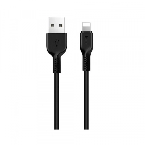 Καλώδιο Hoco X20 για Lightning to Usb 3m, σε μαύρο χρώμα