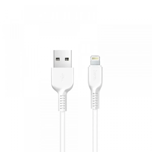 Καλώδιο Hoco X20 για Lightning to Usb 3m, σε λευκό χρώμα