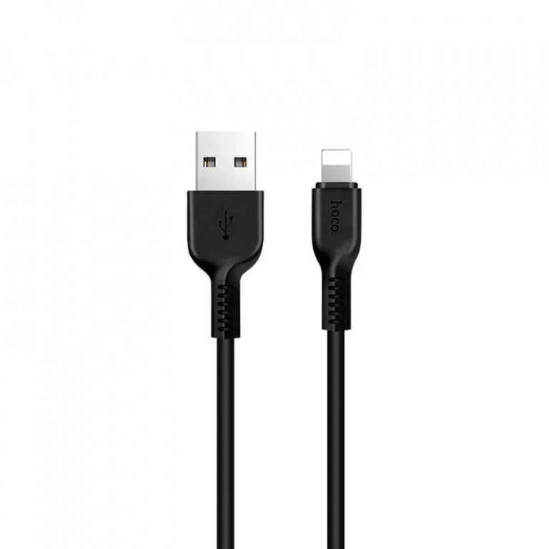 Καλώδιο Hoco X20 για Lightning to Usb 2m, σε μαύρο χρώμα