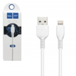 Καλώδιο Hoco X20 για Lightning to Usb 1m, σε λευκό χρώμα