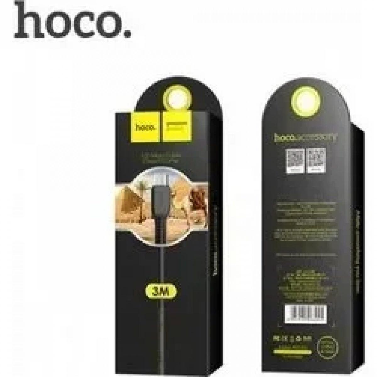 Καλώδιο Hoco X20 Micro Usb to Usb 3m, σε μαύρο χρώμα