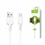 Καλώδιο Hoco X20 Micro Usb to Usb 1m, σε λευκό χρώμα