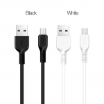 Καλώδιο Hoco X20 Micro Usb to Usb 1m, σε λευκό χρώμα