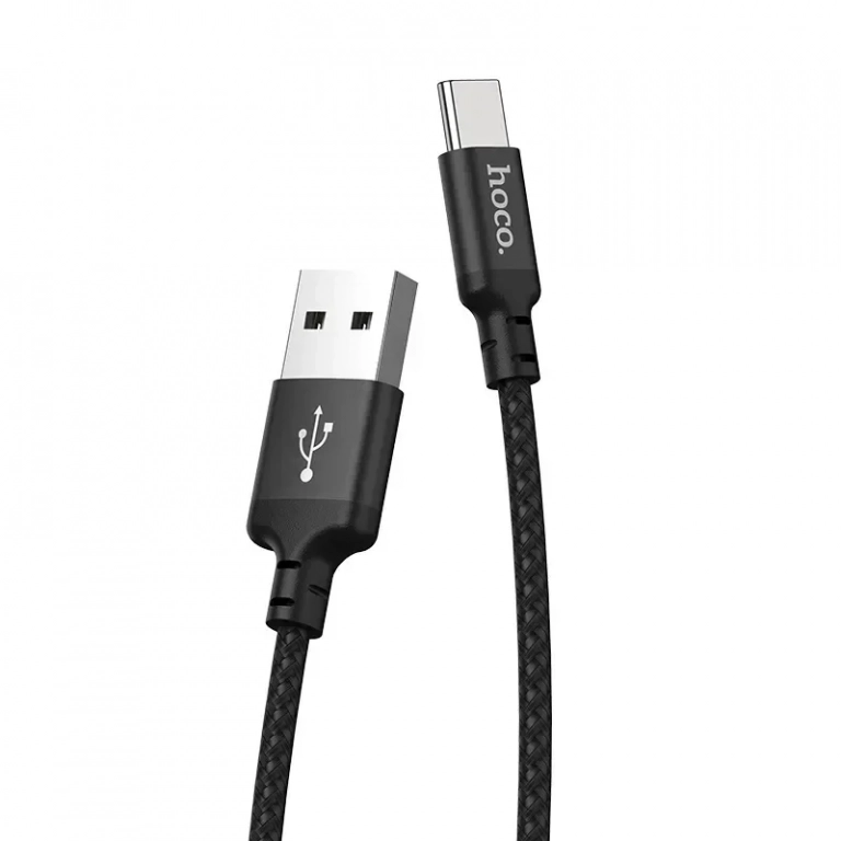 Καλώδιο Hoco X14 Type C to Usb 3m, σε μαύρο χρώμα