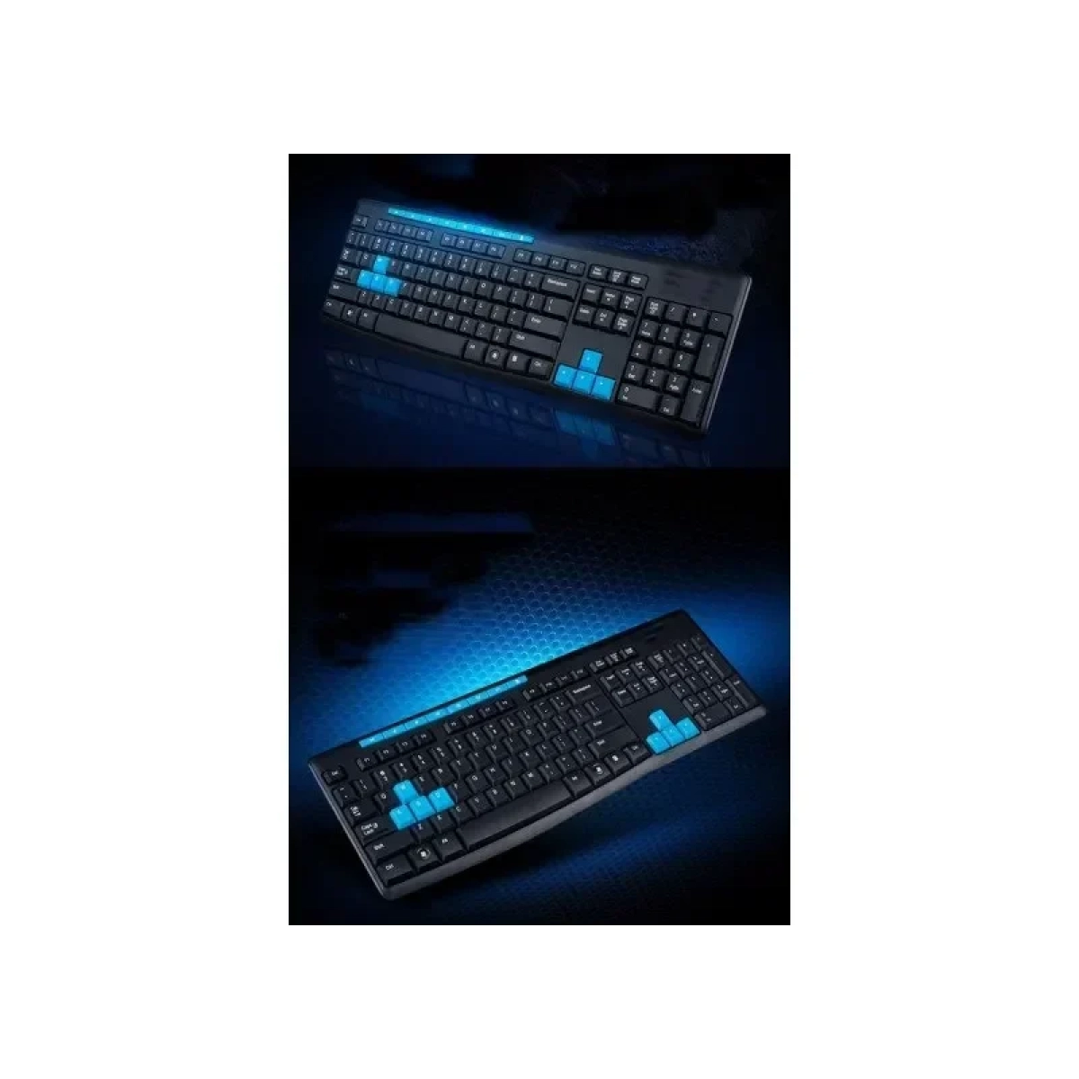 Gaming σετ ασύρματο πληκτρολόγιο και ασύρματο ποντίκι HK3800 OEM