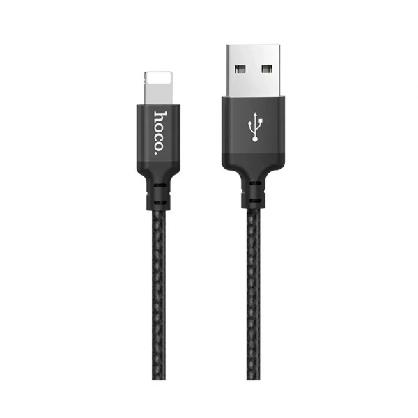 Καλώδιο Hoco X14 για Lightning to Usb 3m, σε μαύρο χρώμα