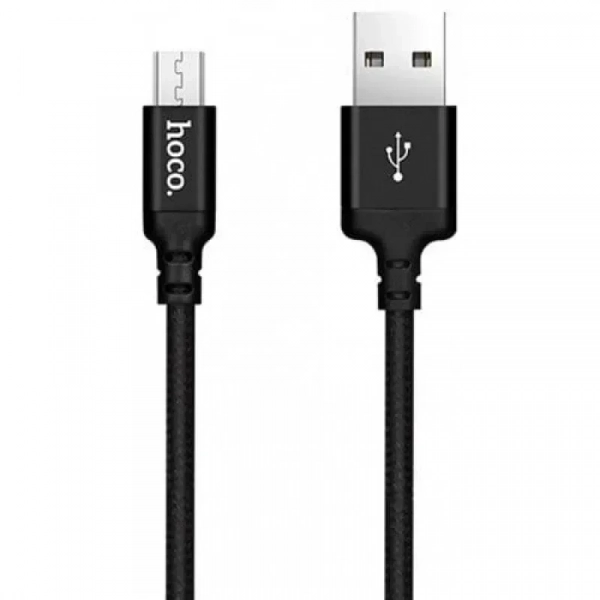 Καλώδιο Hoco X14 Micro Usb to Usb 1m, σε μαύρο χρώμα