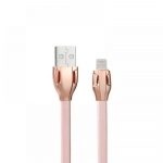Καλώδιο Remax Rc-035i για Lightning to Usb 1m, σε ροζ/χρυσό χρώμα