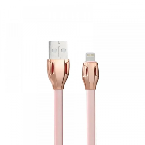Καλώδιο Remax Rc-035i για Lightning to Usb 1m, σε ροζ/χρυσό χρώμα