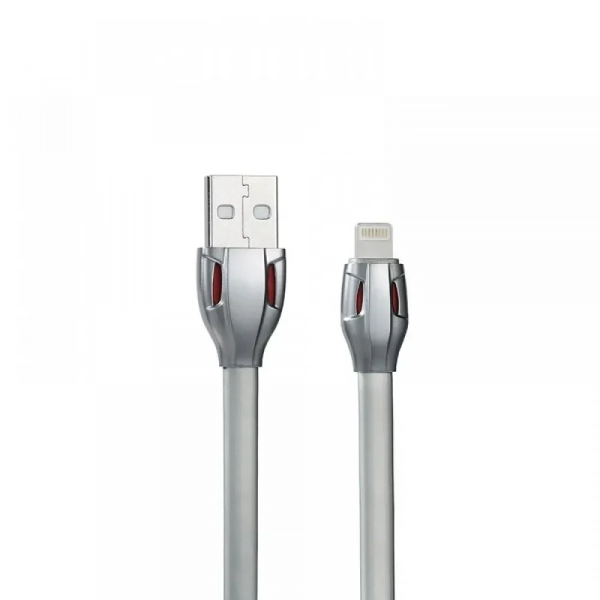 Καλώδιο Remax Rc-035i για Lightning to Usb 1m, σε ασημί χρώμα