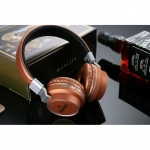Ασύρματα bluetooth Stereo Headset Ακουστικά AZ-05, σε πορτοκαλί χρώμα