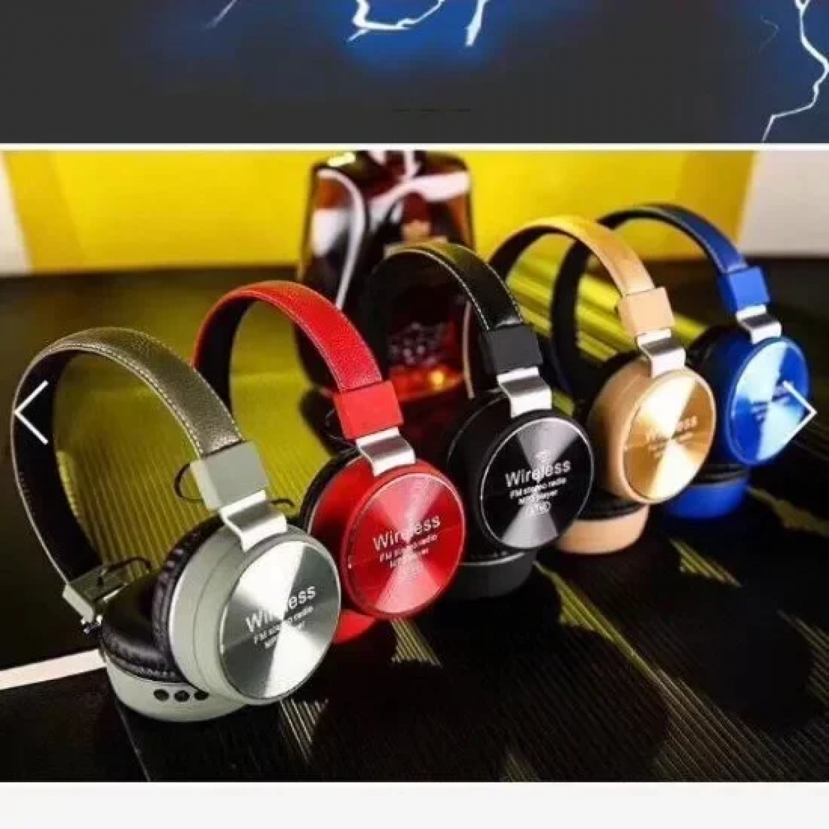 Ασύρματα Ακουστικά ST40 Sport Wireless Headphones, σε πορτοκαλί χρώμα