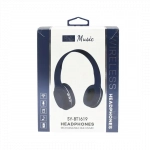 Ασύρματα Ακουστικά Bluetooth SY-BT1619, σε μπλε χρώμα
