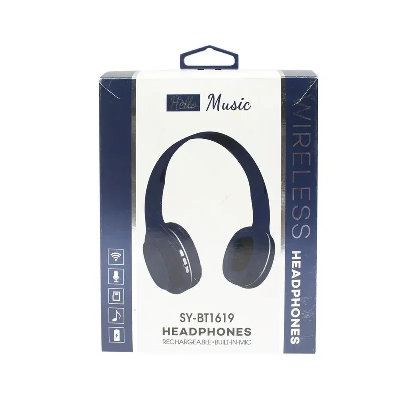 Ασύρματα Ακουστικά Bluetooth Sy-Bt1619, Σε Μπλε Χρώμα