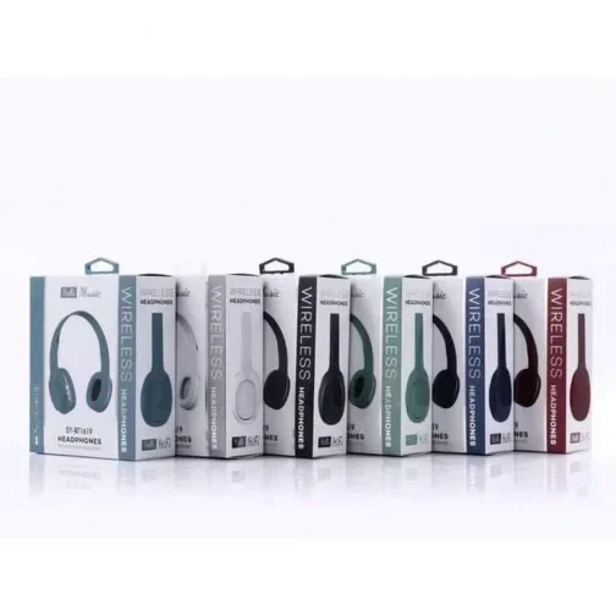 Ασύρματα Ακουστικά Bluetooth SY-BT1619, σε κόκκινο χρώμα