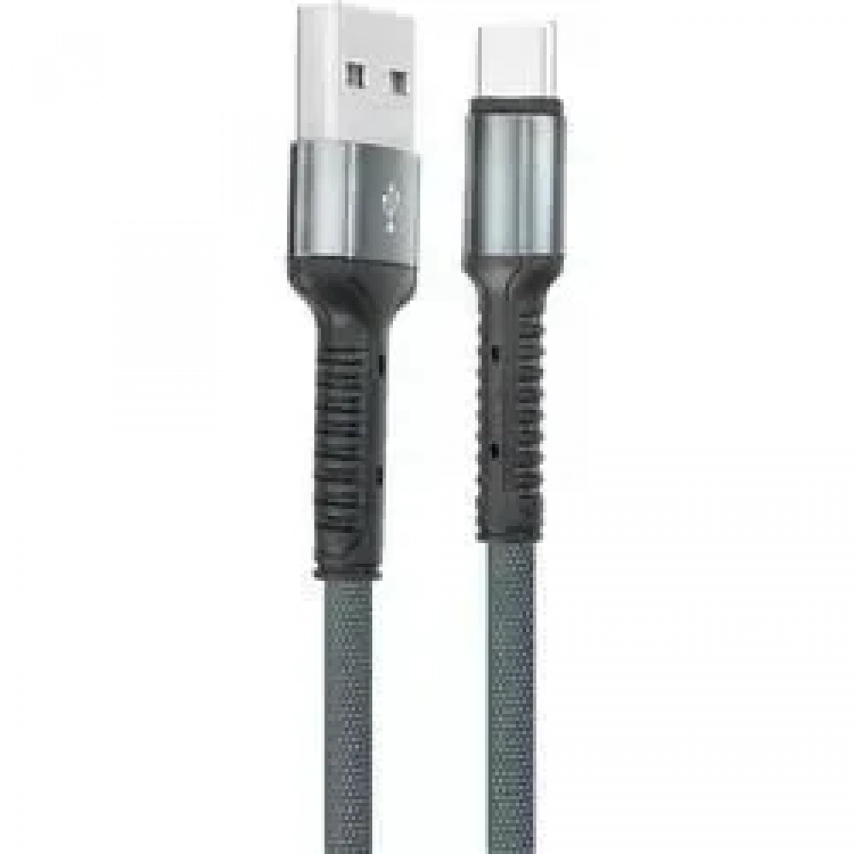 Καλώδιο δεδομένων LDNIO LC92, Type-C - σε γκρι χρώμα, 2.0m