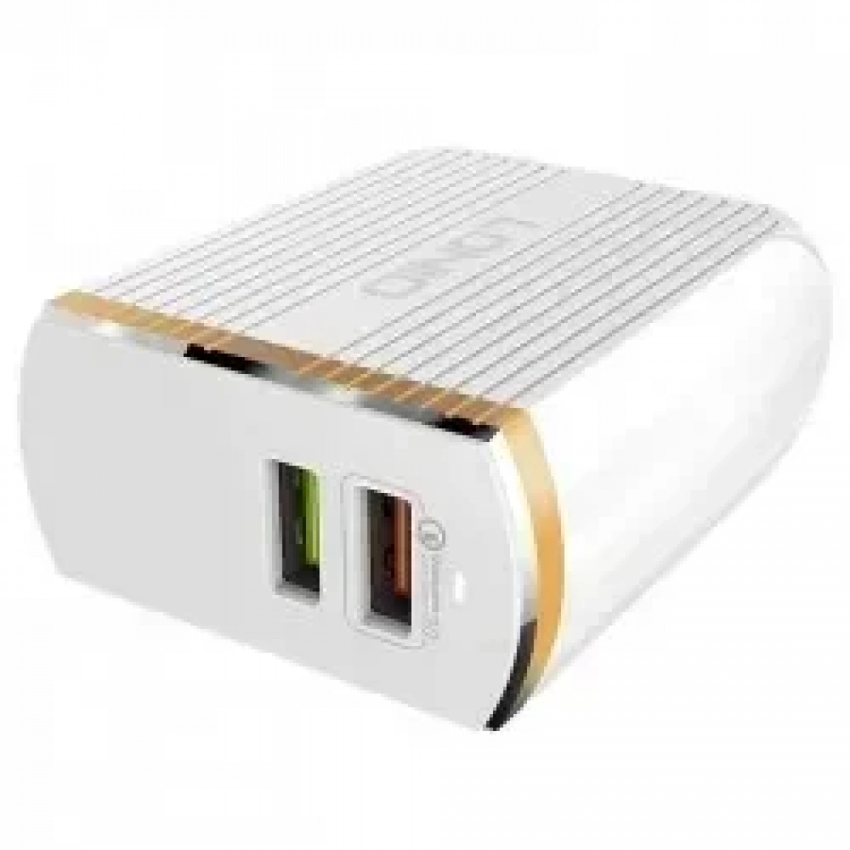 Φορτιστής Ταξιδιού LDNIO A2502C USB+Type-C PD & Καλώδιο Type-C (Λευκό)