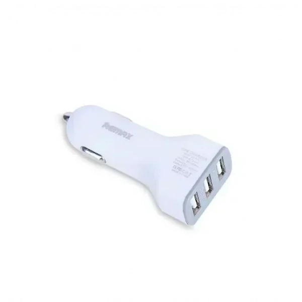Φορτιστής αυτοκινήτου Remax CC-301, 3.6A 3XUsb Άσπρο