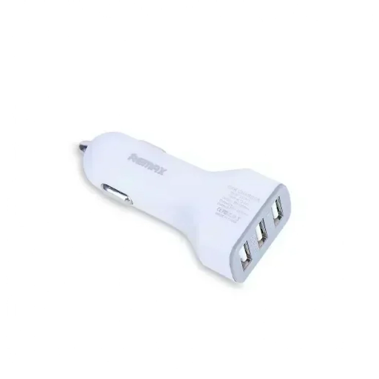 Φορτιστής αυτοκινήτου Remax CC-301, 3.6A 3XUsb Άσπρο