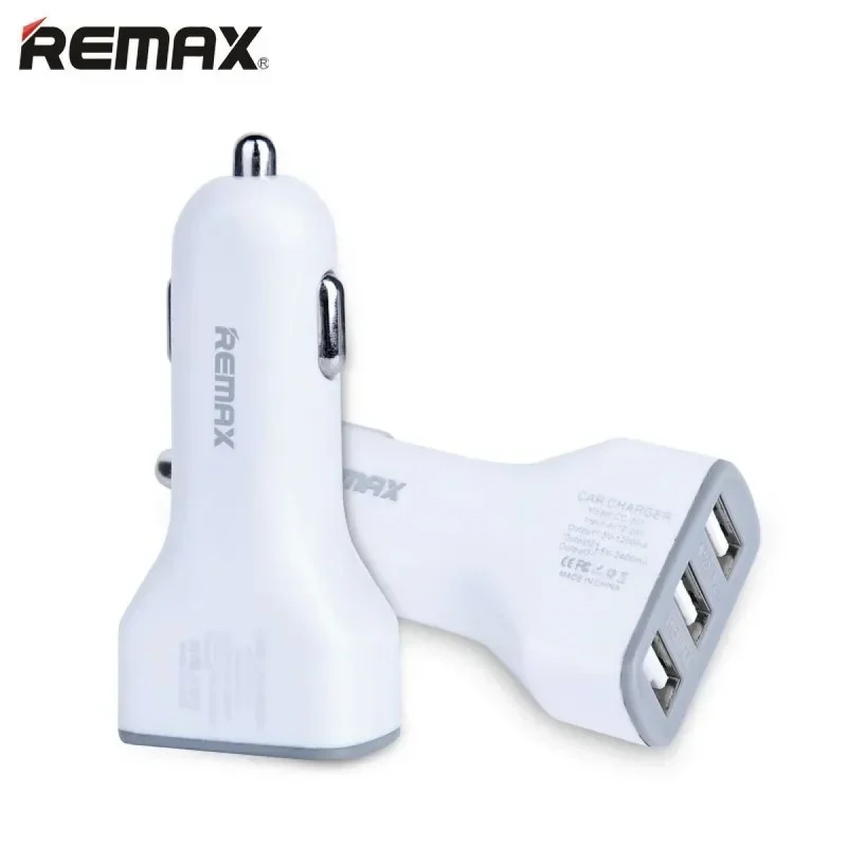 Φορτιστής αυτοκινήτου Remax CC-301, 3.6A 3XUsb Άσπρο