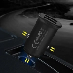 Φορτιστής Αυτοκινήτου Remax Roki 2xUsb 2.4A RCC219 σε μαύρο χρώμα
