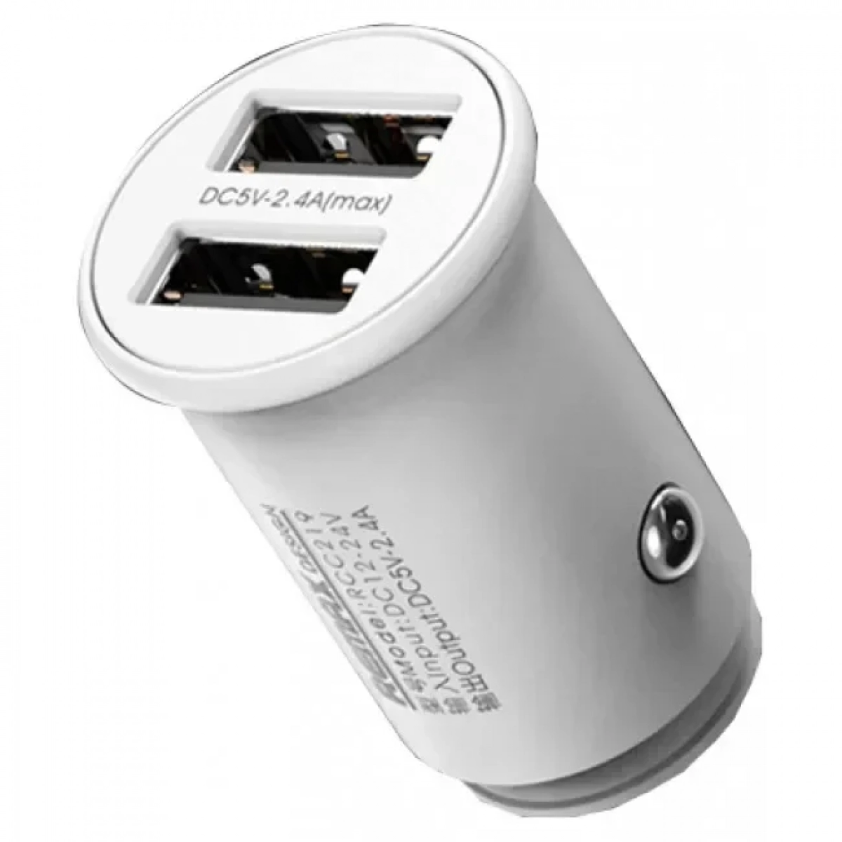 Φορτιστής Αυτοκινήτου Remax Roki 2xUsb 2.4A RCC219 σε λευκό χρώμα