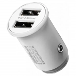Φορτιστής Αυτοκινήτου Remax Roki 2xUsb 2.4A RCC219 σε λευκό χρώμα