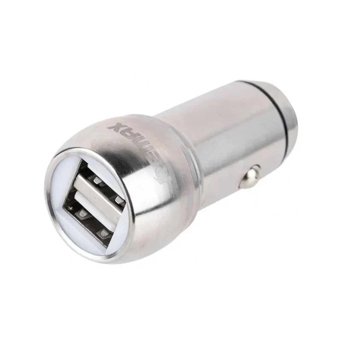 Φορτιστής Αυτοκινήτου Remax RCC205 2 X Usb 2,4A σε ασημί χρώμα