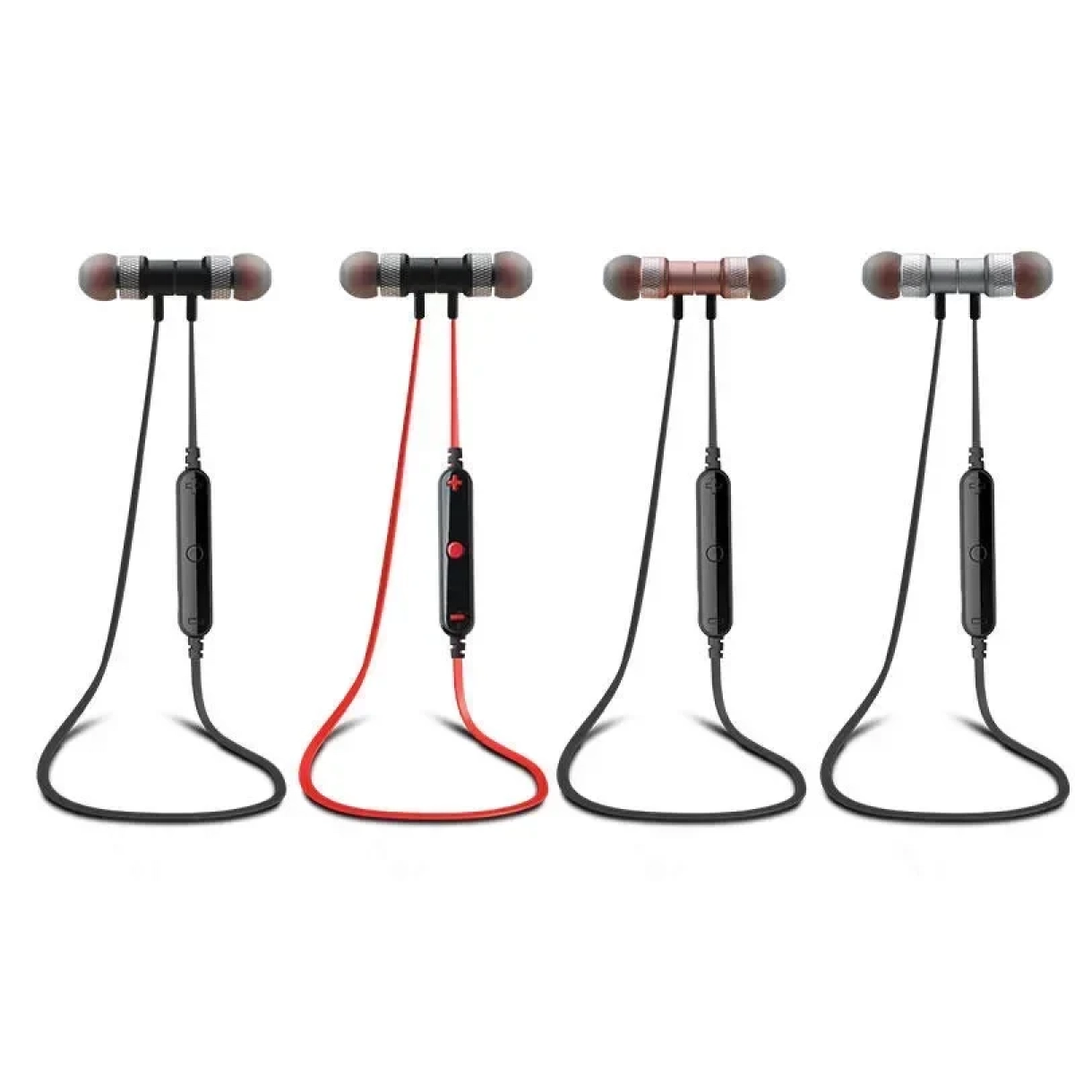 Μαγνητικά Ακουστικά Bluetooth Ipipoo iL91BL Explosive Bass, Ασημί