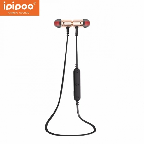 Ακουστικά Bluetooth Headphones Ipipoo IL97BL, Ροζ/Χρυσό