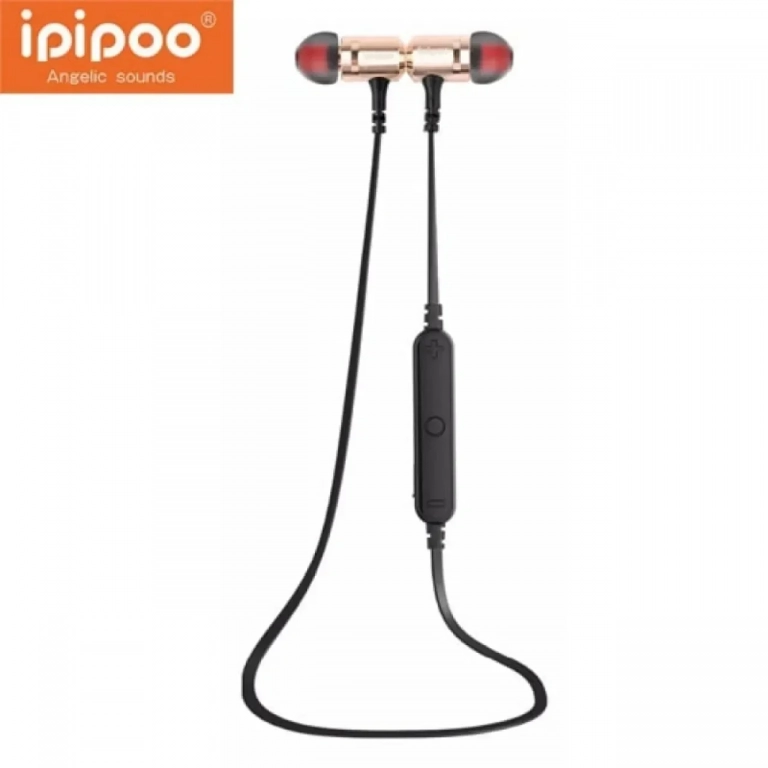Ακουστικά Bluetooth Headphones Ipipoo IL97BL, Χρυσό